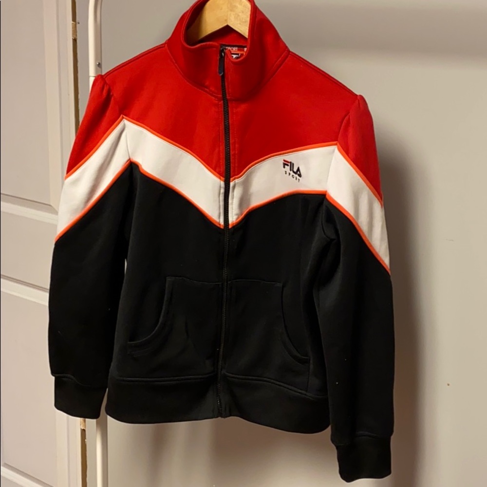 Fila zip up sweater